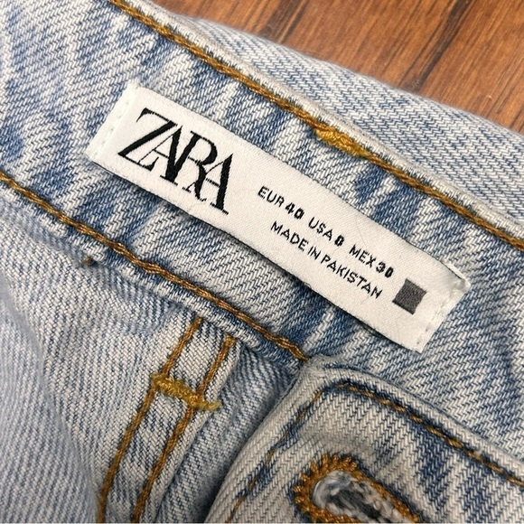Zara straight leg denim jeans - Picture 5 of 5